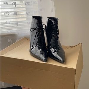 Zara Black Booties